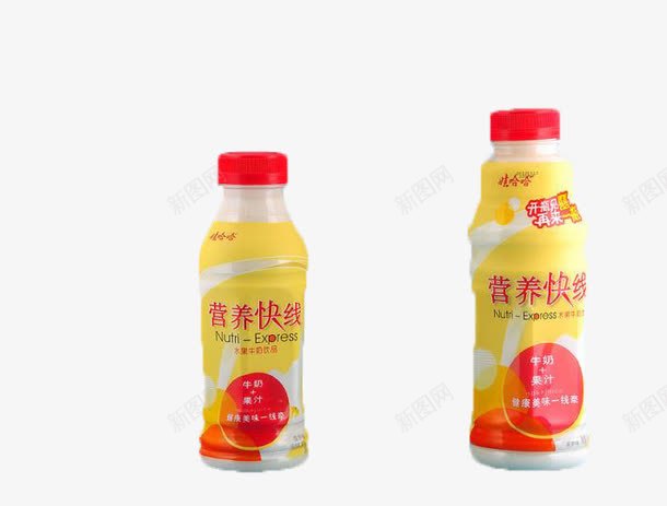 饮料包装png免抠素材_新图网 https://ixintu.com 包装元素 塑料瓶子 营养快线 饮料