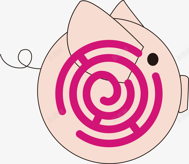 十二生肖png免抠素材_新图网 https://ixintu.com 亥猪 十二生肖 卡通设计 广告设计 模板 猪 玩具