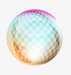 几何圆球体科技舞台素材