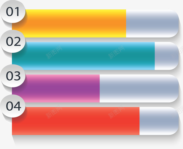 数字序列彩色条形图矢量图ai免抠素材_新图网 https://ixintu.com 分类标签 彩色条形图 数字序列 条形图 步骤图 矢量png 矢量图