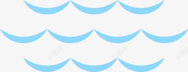 海面水纹图标png_新图网 https://ixintu.com 标识logo设计 波浪曲线 波浪线 海浪logo 海浪曲线 海浪线 海面水面 蓝色图标 蓝色线条