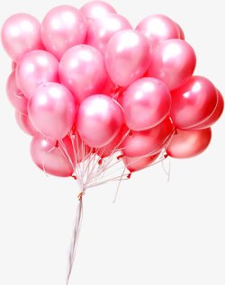 粉色气球素材
