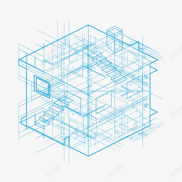 手绘房子草图矢量图ai免抠素材_新图网 https://ixintu.com 创意 手绘 点线面 线条 矢量图