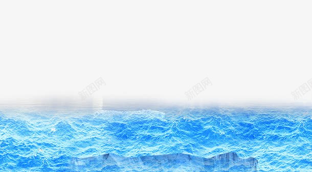大海冰山png免抠素材_新图网 https://ixintu.com 冰山 凉爽 大海 模型