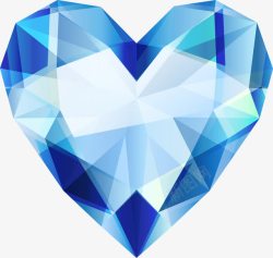 蓝色菱形块菱形宝石钻石图高清图片