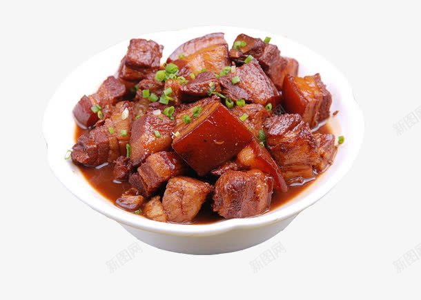 红烧肉png免抠素材_新图网 https://ixintu.com 美味 美食 肉类 食物