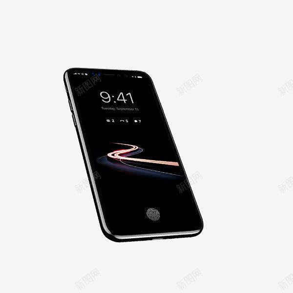 黑色iPhone8png免抠素材_新图网 https://ixintu.com AI X iPhone iPhone8 iphone 乔布斯 人脸识别技术 全面屏 宣传单 技术 未来 苹果8 苹果8plus 苹果X 超视网膜 面部识别 预售