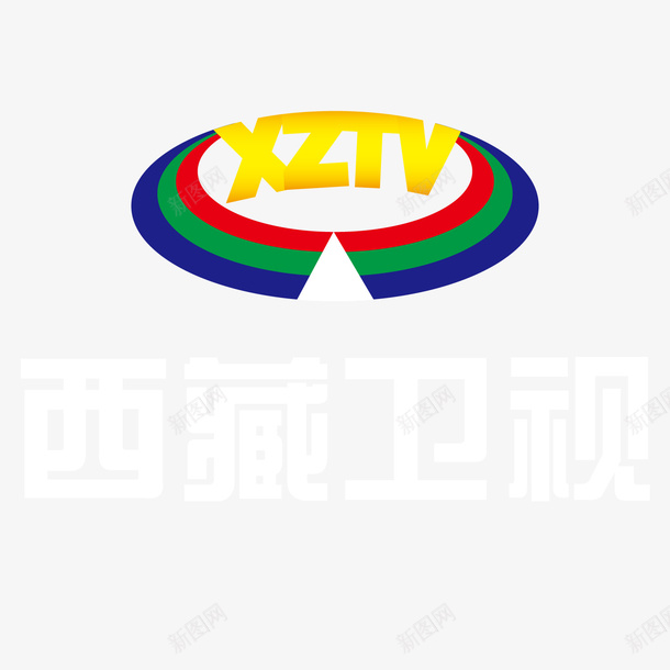 彩色西藏logo标志图标png_新图网 https://ixintu.com 中华人民共和国西藏自治区 中国西藏 卫视 圆环 字母 彩色 电视台 英文 西藏 频道