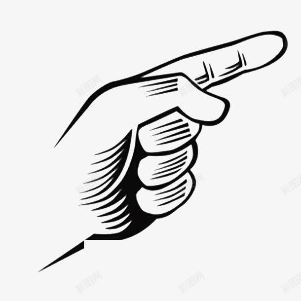 卡通手指指引图标png_新图网 https://ixintu.com 勾引手指 卡通手指指引 卡通食指 手指头 手指标识 手指表情 手指表示