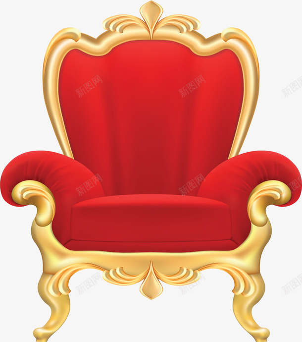 欧式奢华红色沙发png免抠素材_新图网 https://ixintu.com 奢华沙发 欧式沙发 欧式风格 沙发 矢量png 红色沙发
