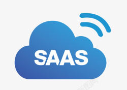 创意服务卡通手绘SAAS云服务矢量图高清图片