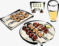 日本料理刺身挂日本料理高清图片