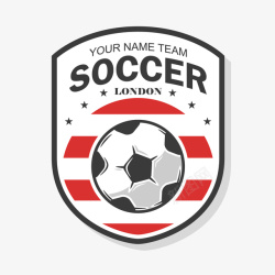 徽章logo足球队logo徽章矢量图图标高清图片