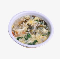 小吃汤类实物紫菜蛋汤高清图片
