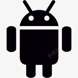 机器人操作系统Android大标志图标高清图片