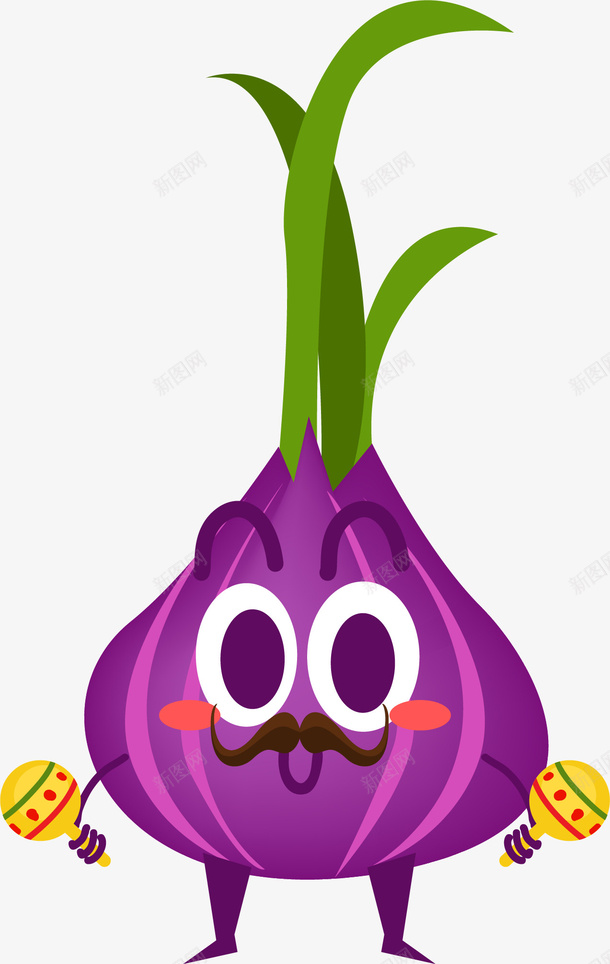 可爱蔬菜洋葱角色png免抠素材_新图网 https://ixintu.com 卡通洋葱蔬菜 可爱蔬菜角色 水彩洋葱角色 洋葱 紫色洋葱 蔬菜 蔬菜人物