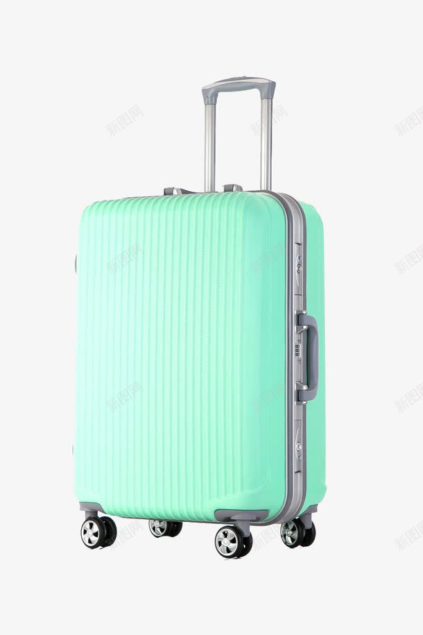大的行李箱png免抠素材_新图网 https://ixintu.com 学生用 小清新 旅行箱 漂亮 薄荷色
