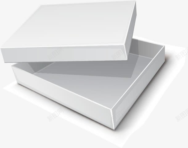 空白包装盒矢量图ai免抠素材_新图网 https://ixintu.com vi模板 vi设计 包装盒 电子产品包装盒 白色 矢量图 礼物盒 空白包装盒