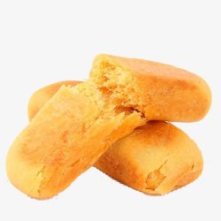 西班牙点心面包黄色肉松小面包高清图片