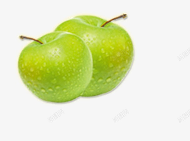 青苹果png免抠素材_新图网 https://ixintu.com 健康 农业 扣好的水果 水果 瓜果 绿色 蔬菜