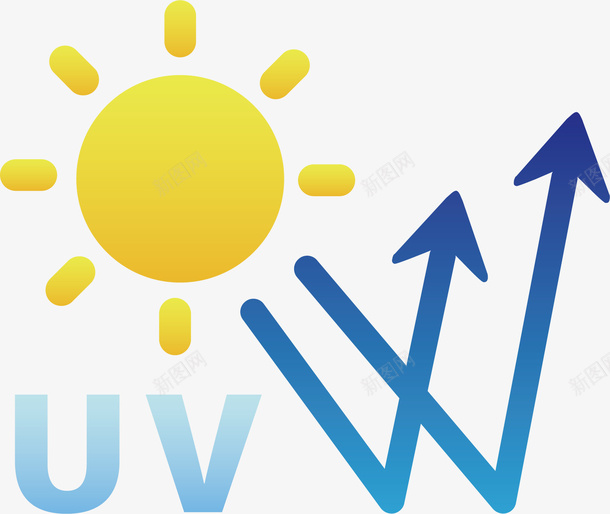阳光反射标图标png_新图网 https://ixintu.com 卡通装饰 实用天气 小太阳 扁平化 矢量图案 阳光反射