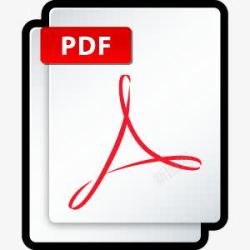 光亮闪烁金属用品图标Adobe杂技演员PDF废料图标高清图片