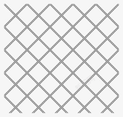 圆环铁丝拦截防护正方形防护窗栏铁丝网高清图片