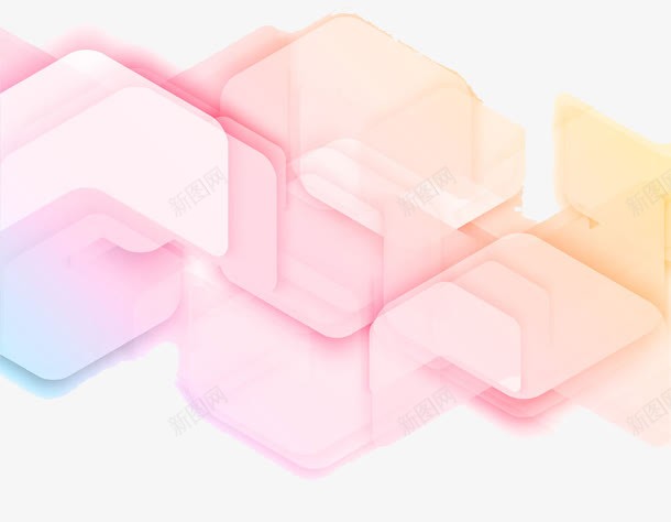粉色立体几何方块png免抠素材_新图网 https://ixintu.com 几何图 几何图形 几何图案 方块 透明方块 邓欢方块