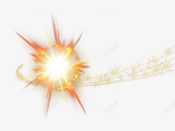 炫酷星光png免抠素材_新图网 https://ixintu.com 光影 光效 光晕 发光 打击 打击特效 星光 炫酷 特效 闪光
