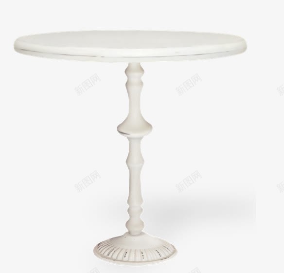 白色餐桌png免抠素材_新图网 https://ixintu.com 桌子 欧式 白色 餐桌