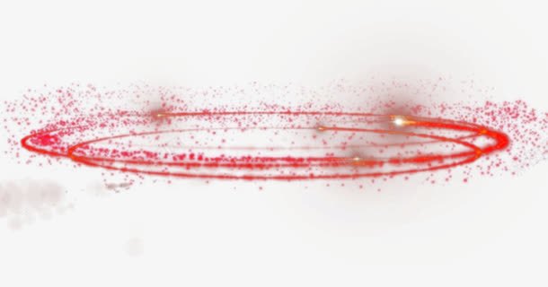 红色粒子环形装饰元素png免抠素材_新图网 https://ixintu.com 光效 创意 艺术