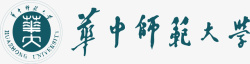 华中华中师范大学logo矢量图图标高清图片