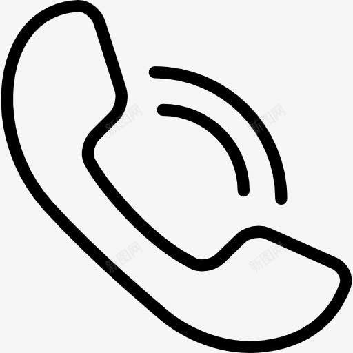叫耳符号的声线图标png_新图网 https://ixintu.com 声音 手机 手机套 电话 界面 符号 线条 耳廓 耳羽