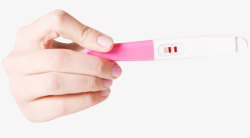 健康自测怀孕检测示意图透明高清图片