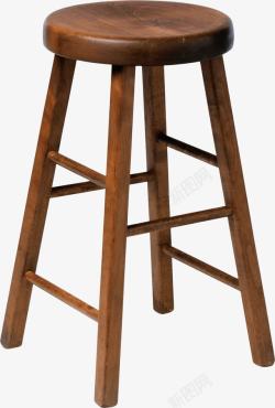 高木头椅子素材