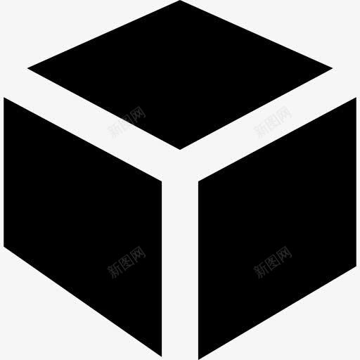 正方体图标png_新图网 https://ixintu.com 几何 广场 形状 正方体组合 立方体 立方体的几何 立方体线框