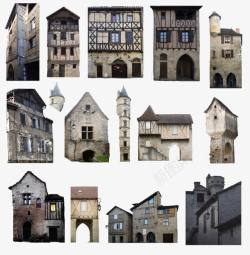 欧洲复古建筑素材