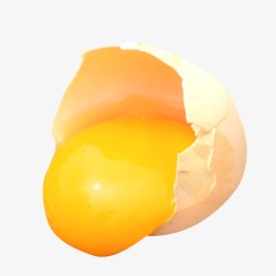 土鸡蛋蛋黄流黄的土鸡蛋高清图片