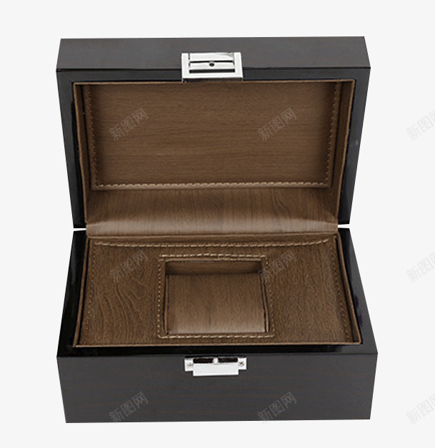 单个高端产品包装手表盒子png_新图网 https://ixintu.com 手表盒 木盒 男女名牌 表盒 送礼腕表 首饰盒 高档
