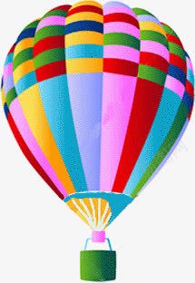 卡通热气球png免抠素材_新图网 https://ixintu.com 卡哇伊 卡通 卡通热气球 可爱 彩虹色 热气球