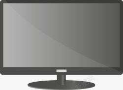 扁平电视机液晶电视机图标高清图片