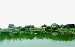 石艺石头绿化高清图片