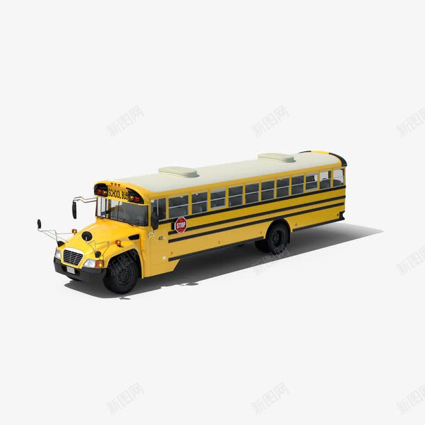 校车png免抠素材_新图网 https://ixintu.com 一辆校车 公共汽车 学生 孩子 小学 车辆 运输工具 高中 黄色的小车 黄色的校车