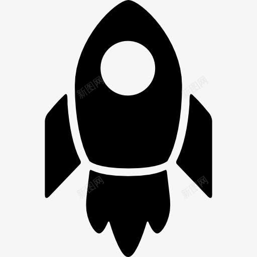 飞行的火箭图标png_新图网 https://ixintu.com 太空 火箭 运输 飞船 飞行
