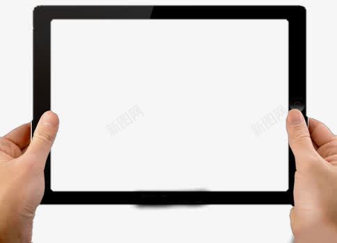 手拿平板电脑png免抠素材_新图网 https://ixintu.com iPad iPad框 平板电脑 手势 手拿