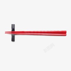 中国传统筷子红色筷子高清图片