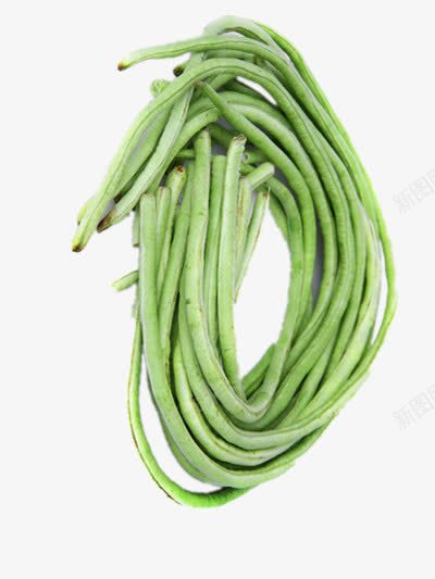 新鲜的豇豆png免抠素材_新图网 https://ixintu.com 简单 绿色 蔬菜 豆科植物