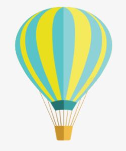 空气摆风可爱小清新装饰海报装饰热气球高清图片