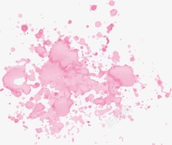 水彩色水粉色痕迹高清图片