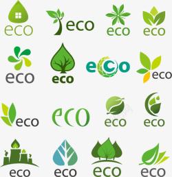 矢量ecoECO标志图标高清图片